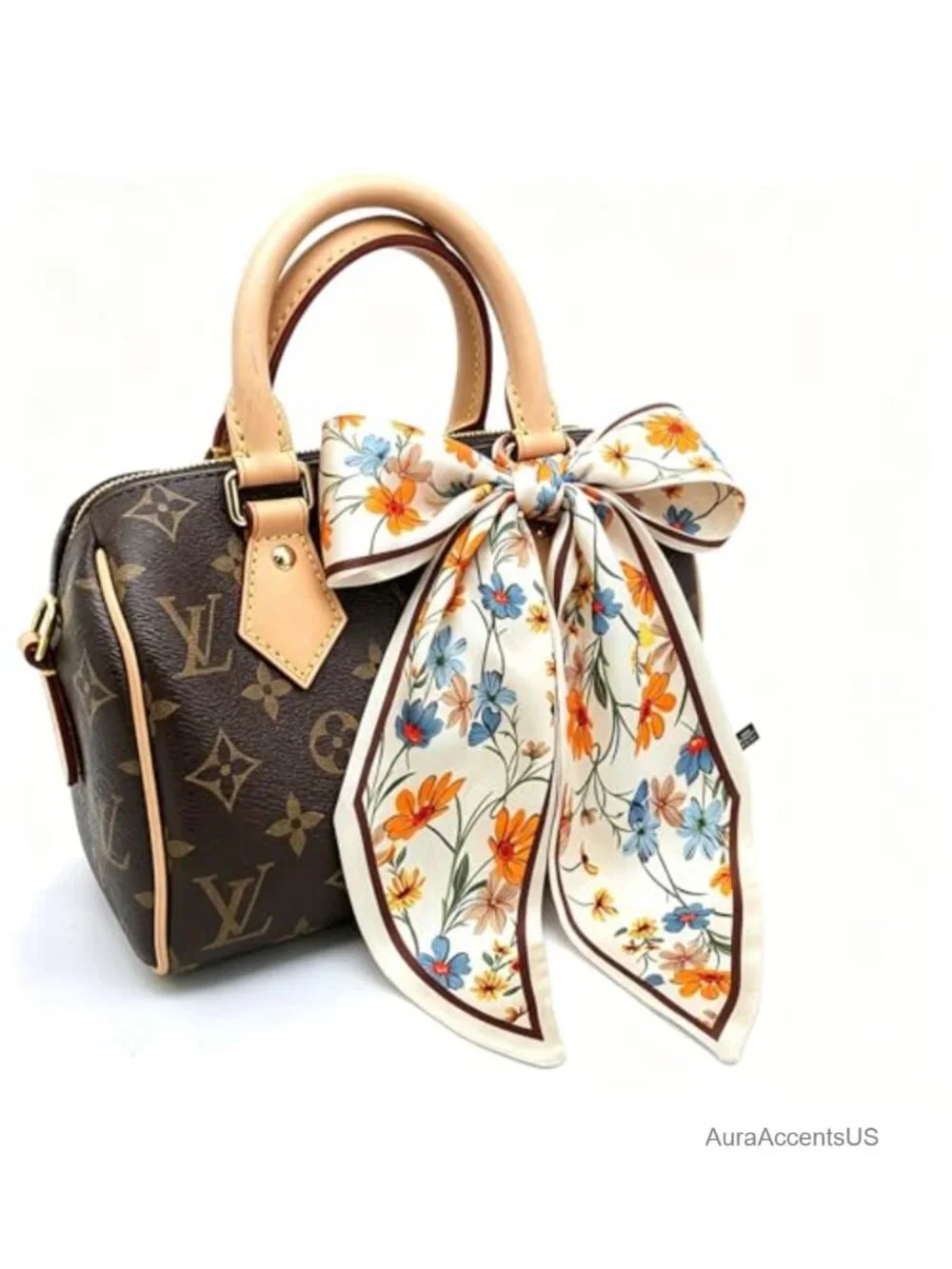 Silky Hair Scarf for Women, Long Ribbon Headband, Multi-Use Neck Scarf